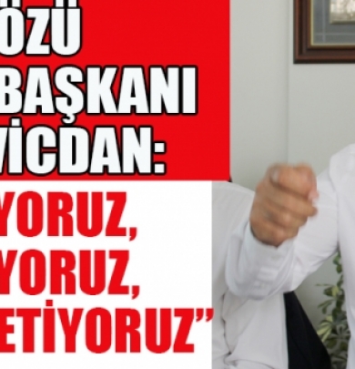 EKİNÖZÜ BELEDİYE BAŞKANI HARUN VİCDAN: TASARRUF ETTİK, YATIRIM YAPTIK