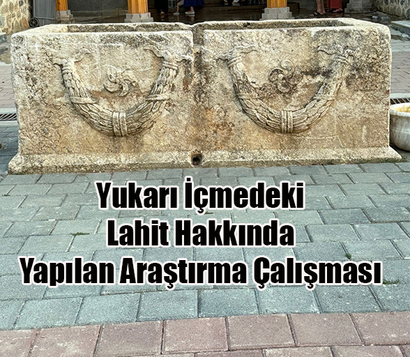 EKİNÖZÜ LAHDİ ÜZERİNE İLK DEĞERLENDİRME